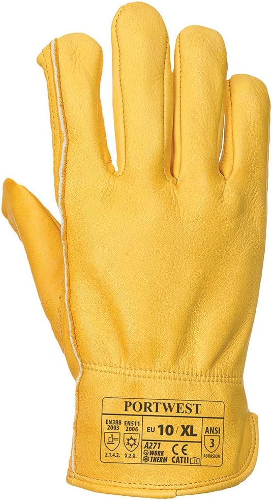 Thumbnail 2 de Portwest A271 Modern guanti pelle foderati 🧤