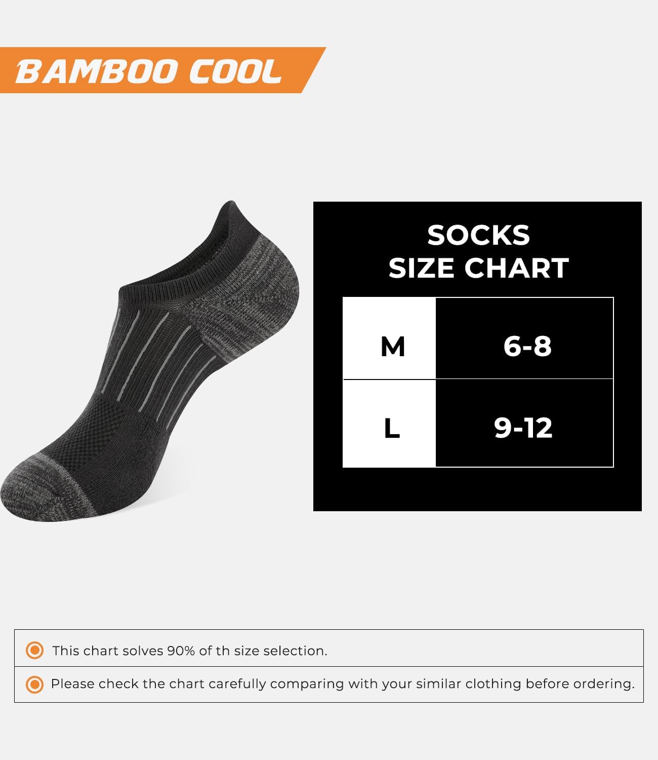 Thumbnail 6 de Bamboo Cool No-Show Socks, 6-Pack