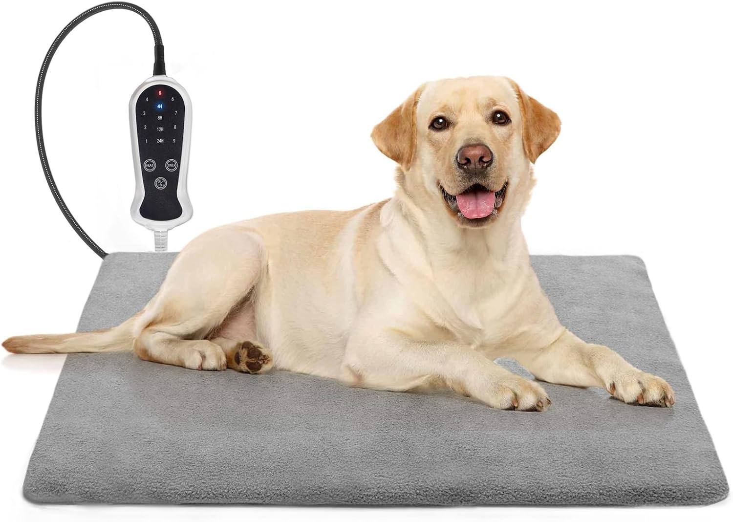 RC SLL Dog Heating Pad (50 x 80 cm) with Smart Adjustable Temperature & 14 Timer Thermostat