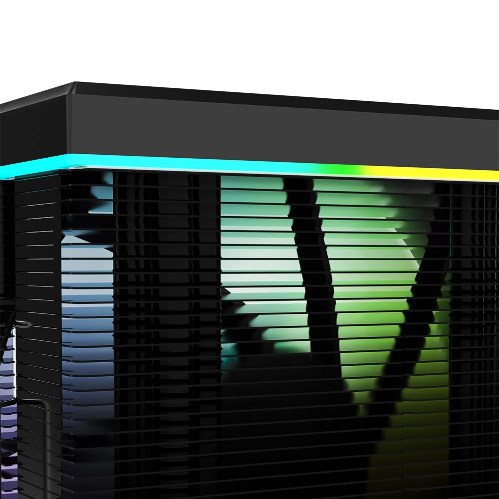 Thumbnail 4 de Jungle Leopard KF420 DGT ARGB Digital air CPU cooler with PWM fan (LGA/AM4 & AM5)