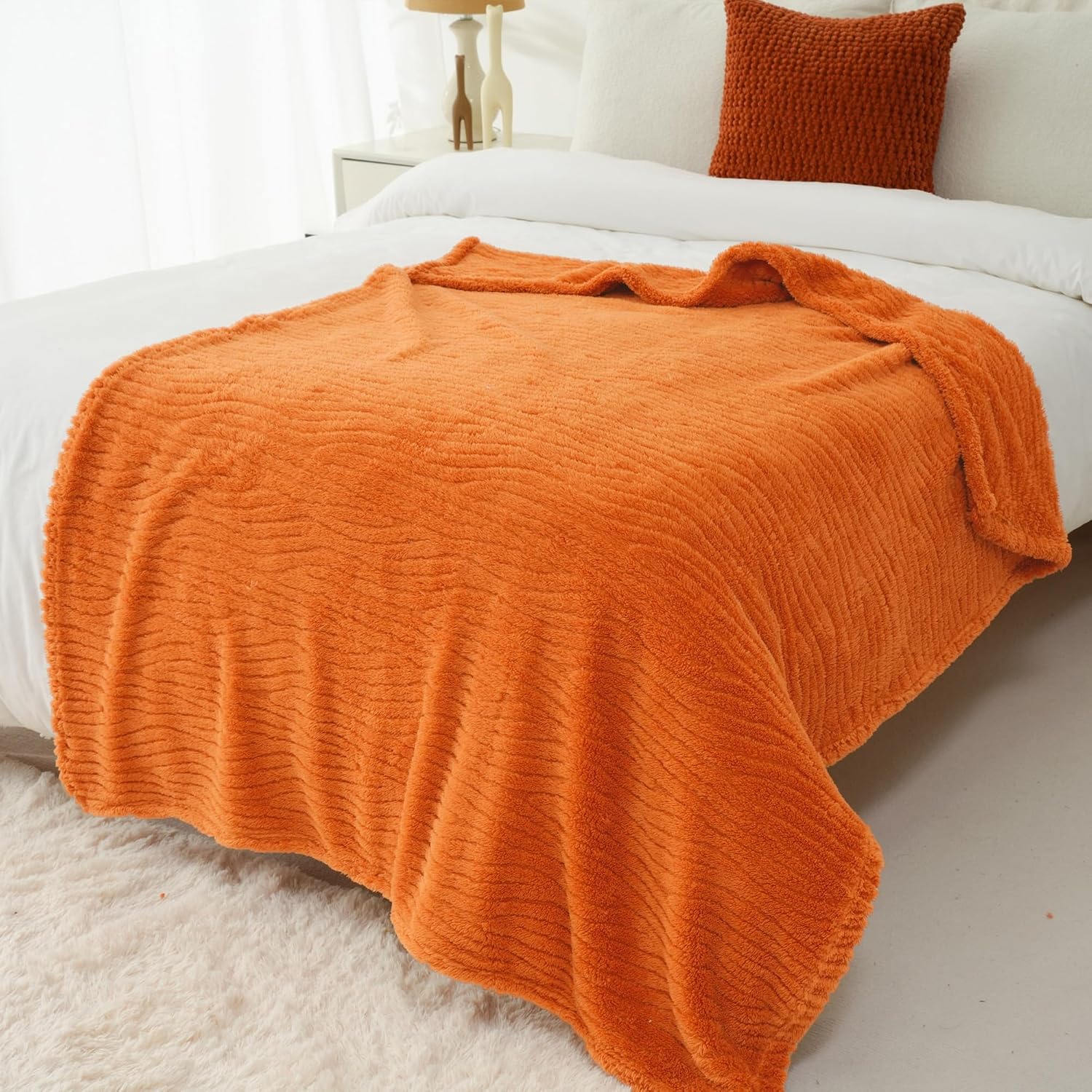 Thumbnail 6 de Battilo fleece throw blanket, 50 × 60 in