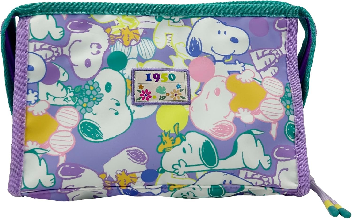 Detalle de CyP Brands-Snoopy Trousse de Toilette Violet – Produit Officiel