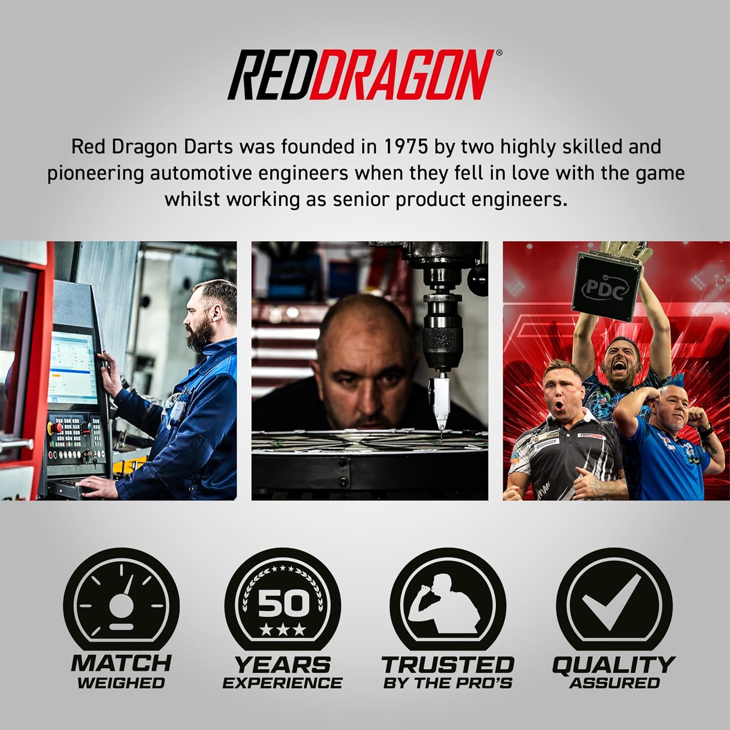 Thumbnail 4 de RED DRAGON Professioneller Spieler Hardcore Form Nr. 6 – 100 Mikron, 9 Flights pro Packung