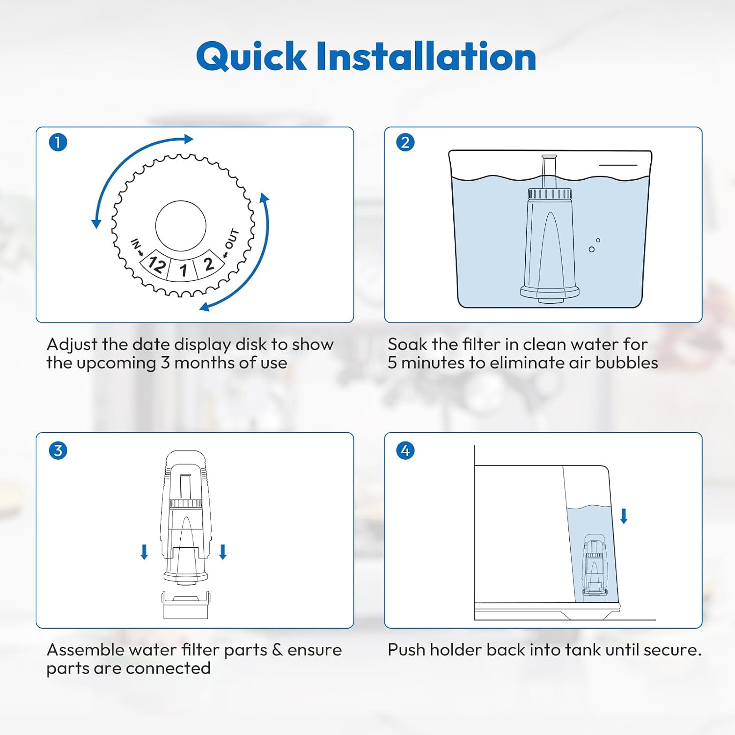 Thumbnail 6 de Water Filter Replacement for Sage Barista (3 pack)