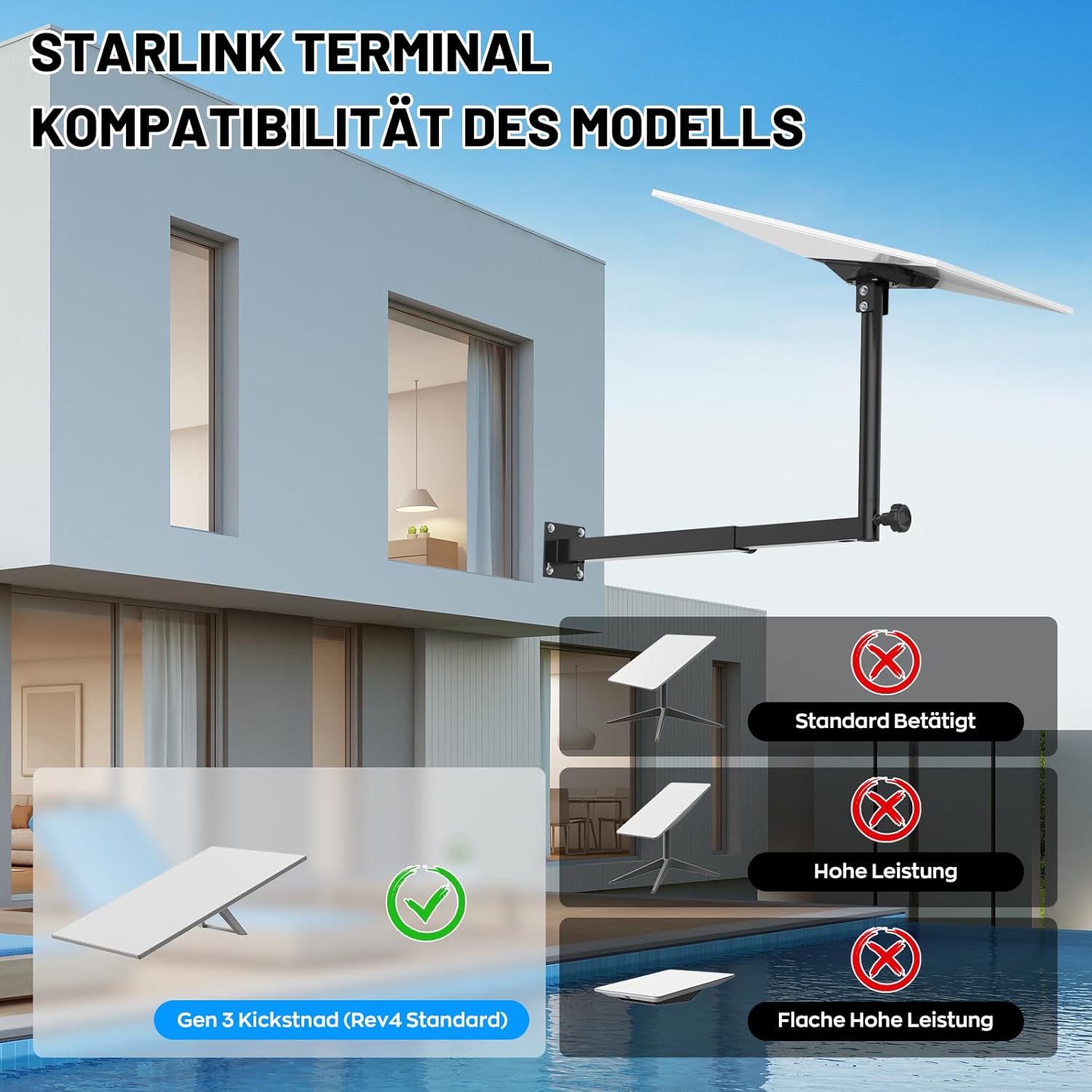 Thumbnail 6 de IMAYCC Kit Starlink Gen 3 Mount