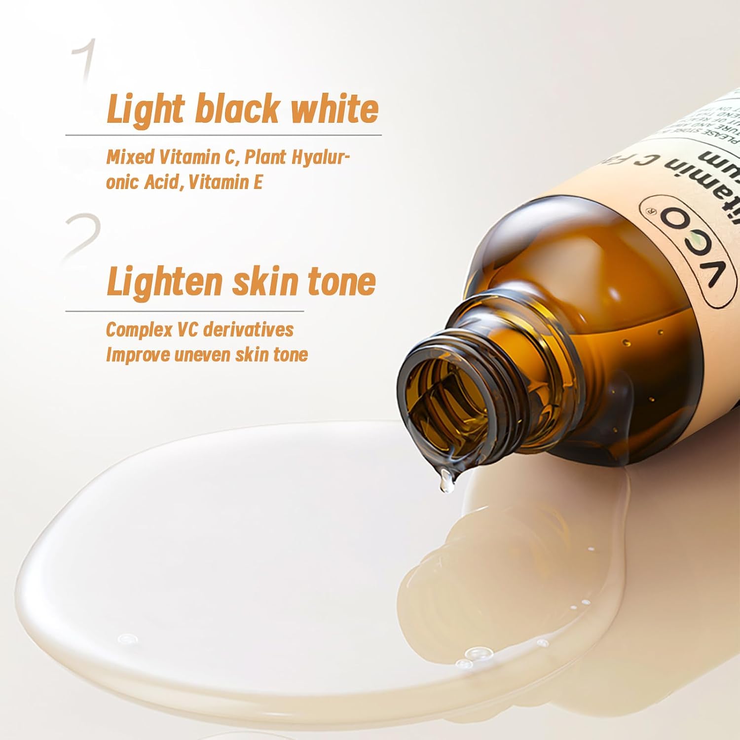 Detalle de VGO Vitamin C Face Serum, 60 mL