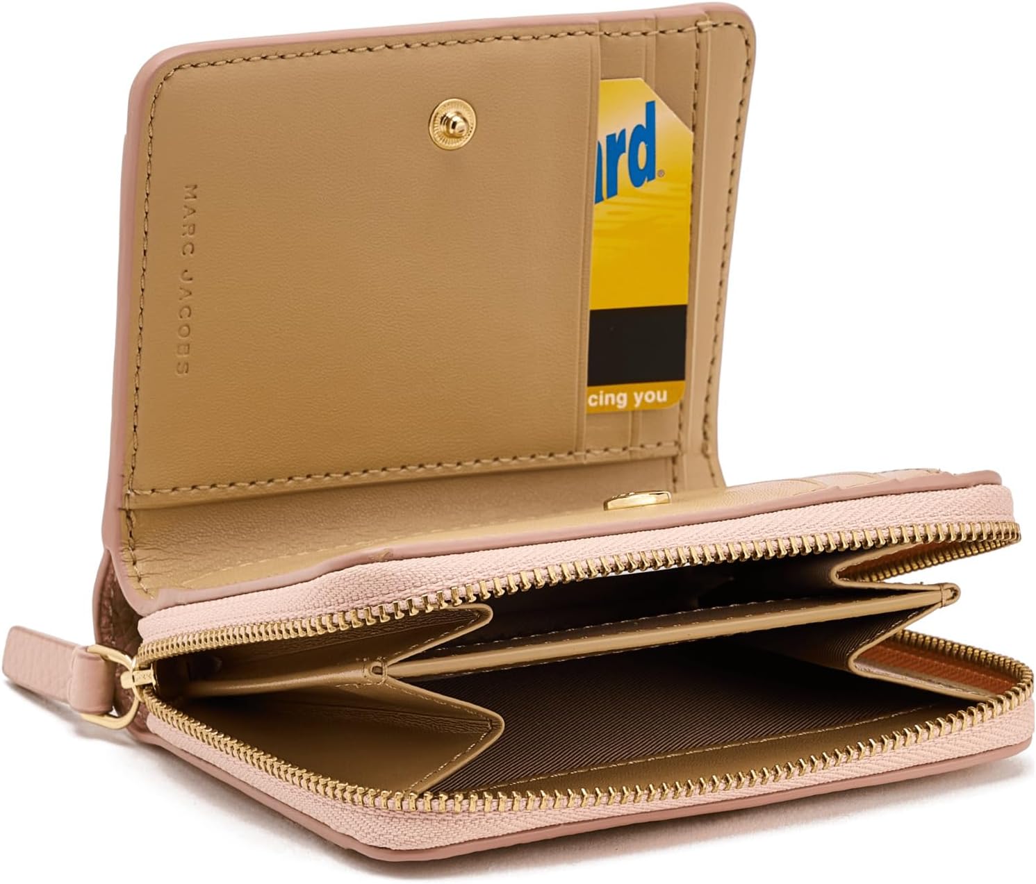 Detalle de Marc Jacobs The Mini Compact Wallet – petit format, esprit chic et pratique