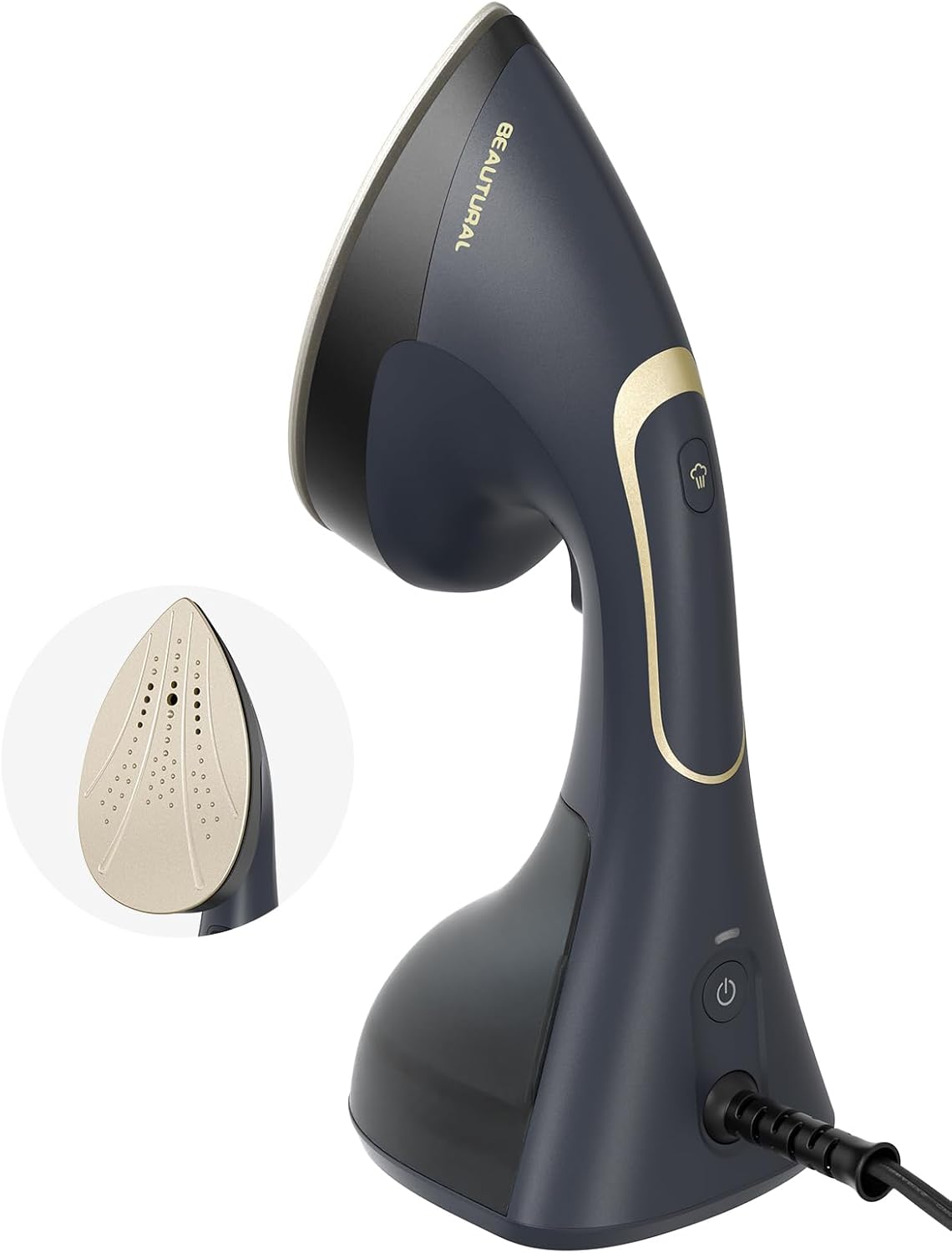 Detalle de BEAUTURAL Handheld Garment Steamer, 1200W