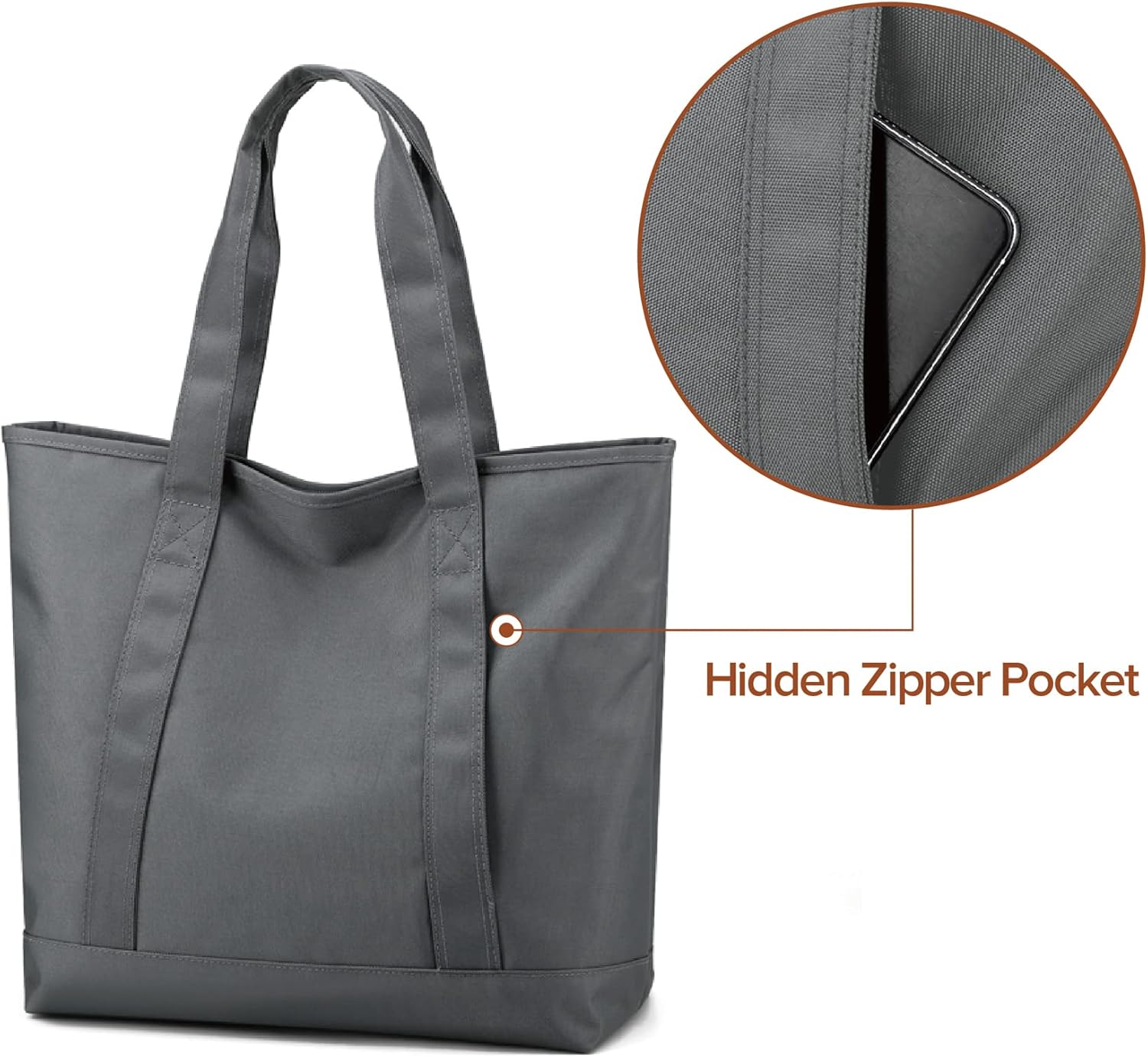 Thumbnail 2 de MAYMOONER Nylon Tote Bag for Everyday Use