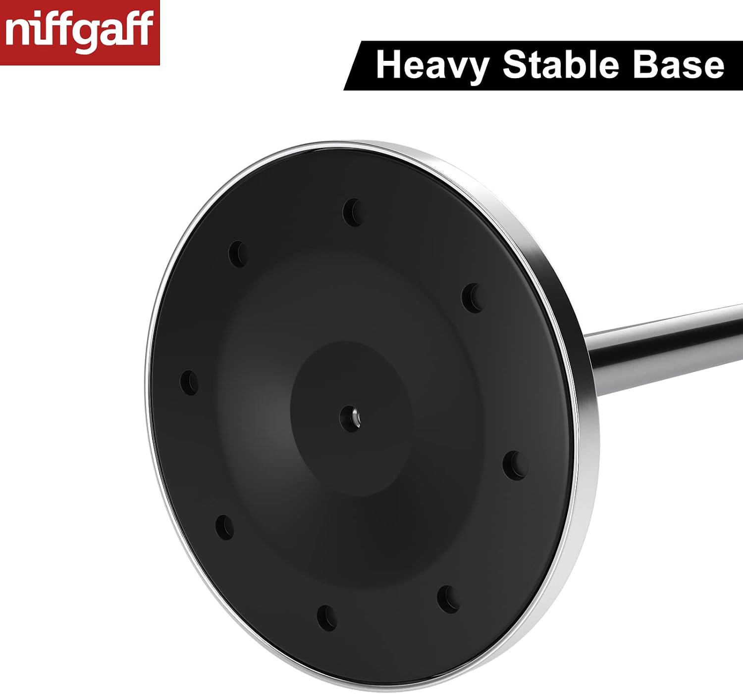 Thumbnail 4 de Stainless Steel Free-standing Toilet Roll Holder 🚽