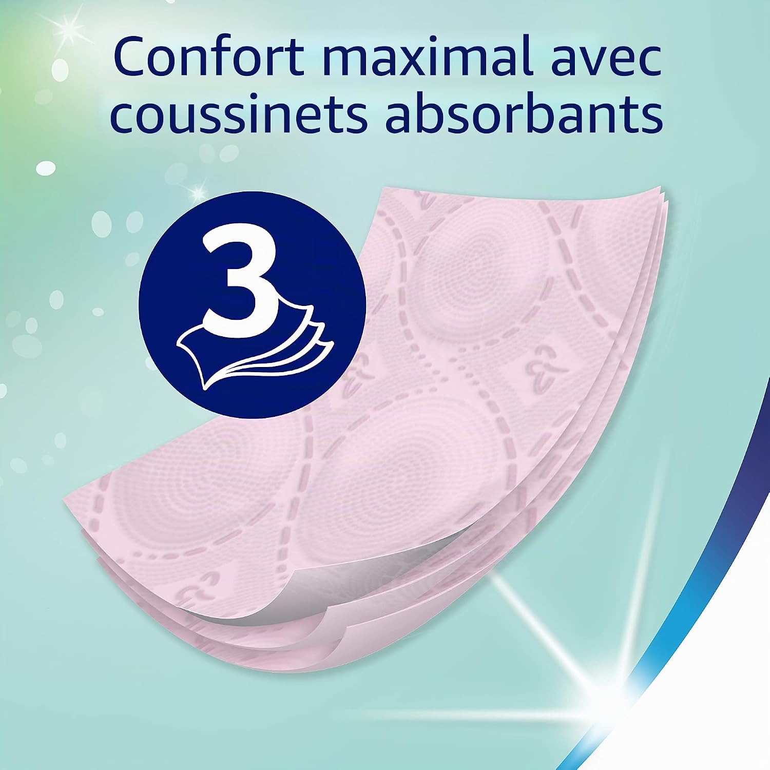 Detalle de Colhogar Care & Protégé – Lot de 36 rouleaux 3 couches, parfum frais et Odor Block (rose)