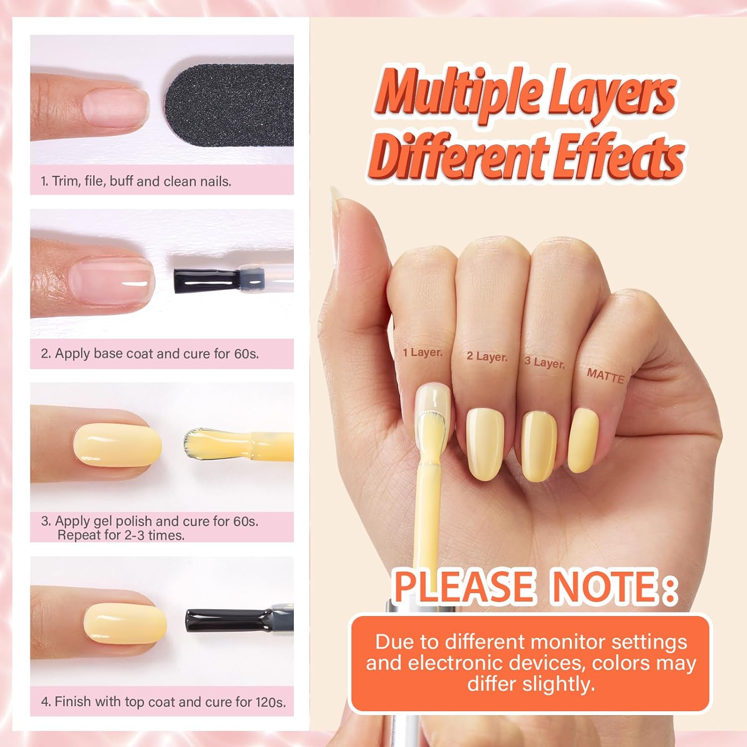 Thumbnail 3 de Makartt Vernis semi permanent UV/LED – gel longue tenue en couleur pigmentée