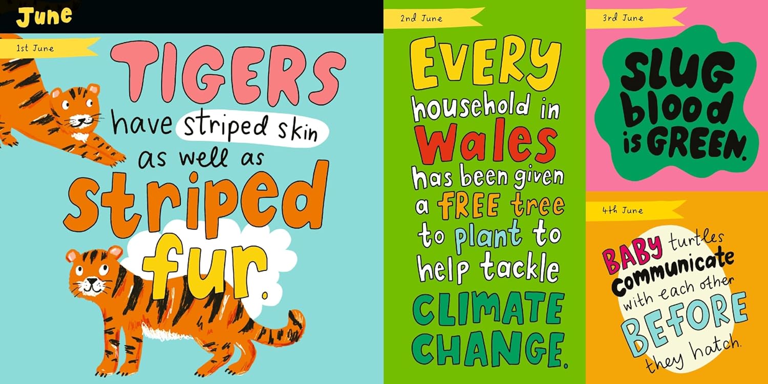 Thumbnail 3 de Happy Days: 365 Facts to Brighten Every Day book 📚