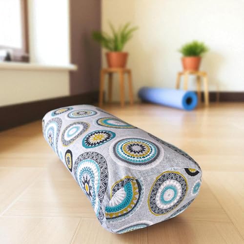Detalle 2 de savasanas Bolster Yoga Rectangular 62x26x15cm