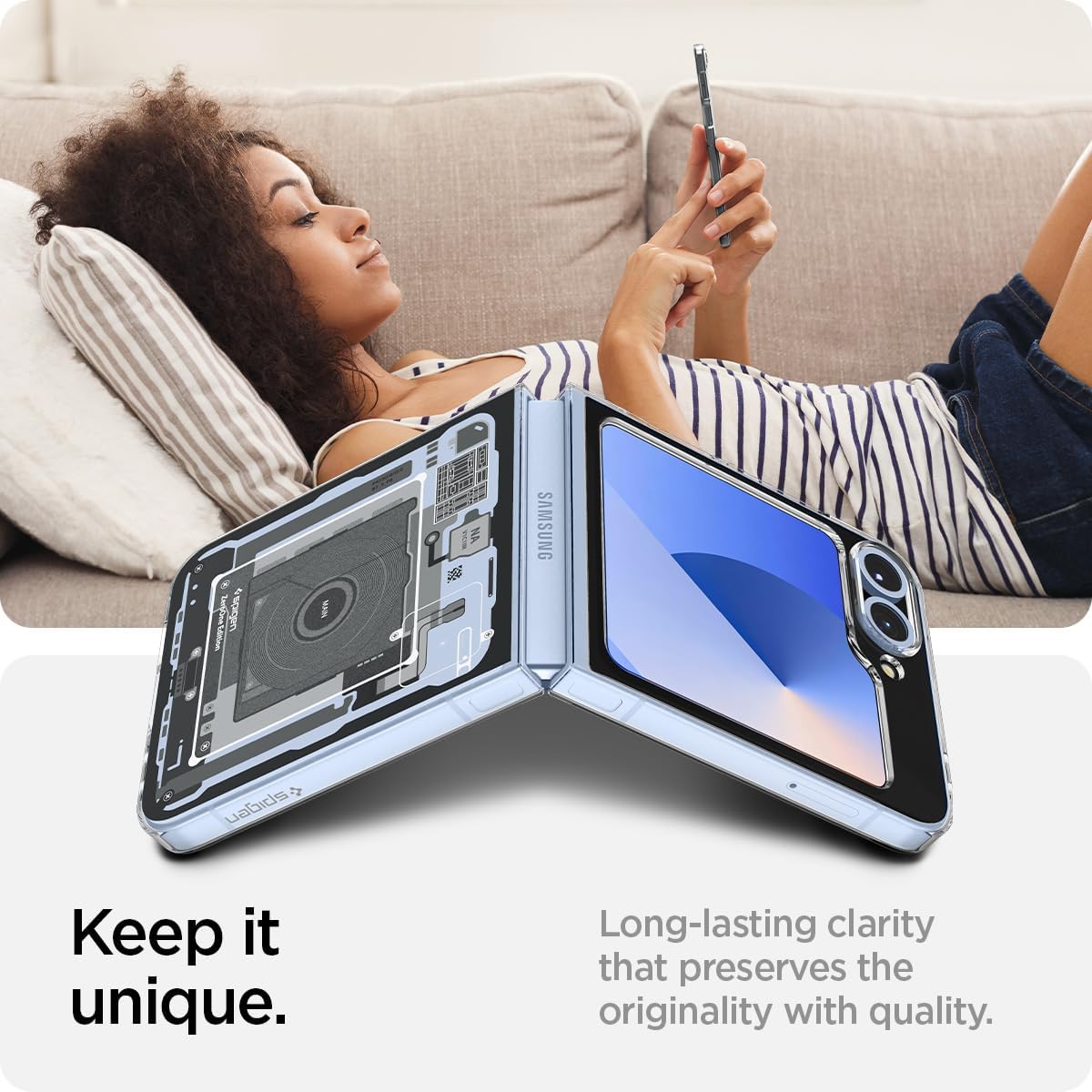 Thumbnail 5 de Spigen Air Skin Coque pour Samsung Galaxy Z Flip6 — slim et discret