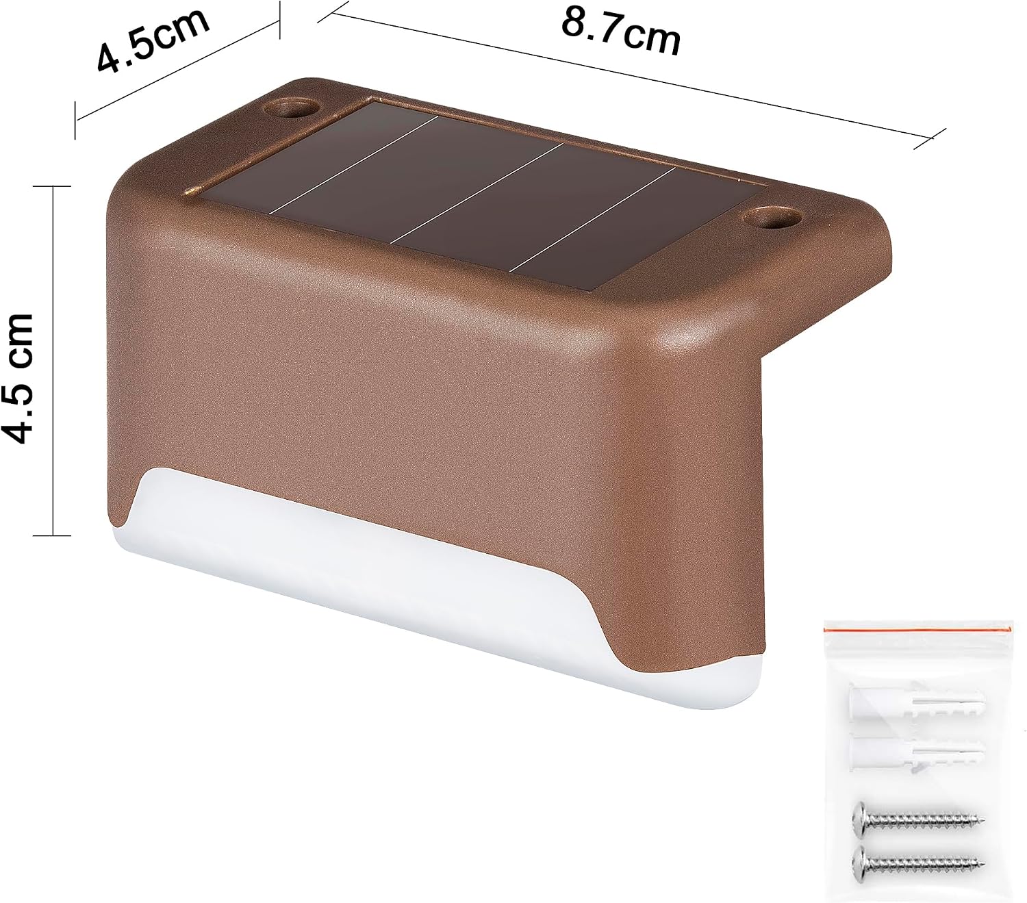 Detalle de SOLPEX Solar Deck Lights 16-Pack
