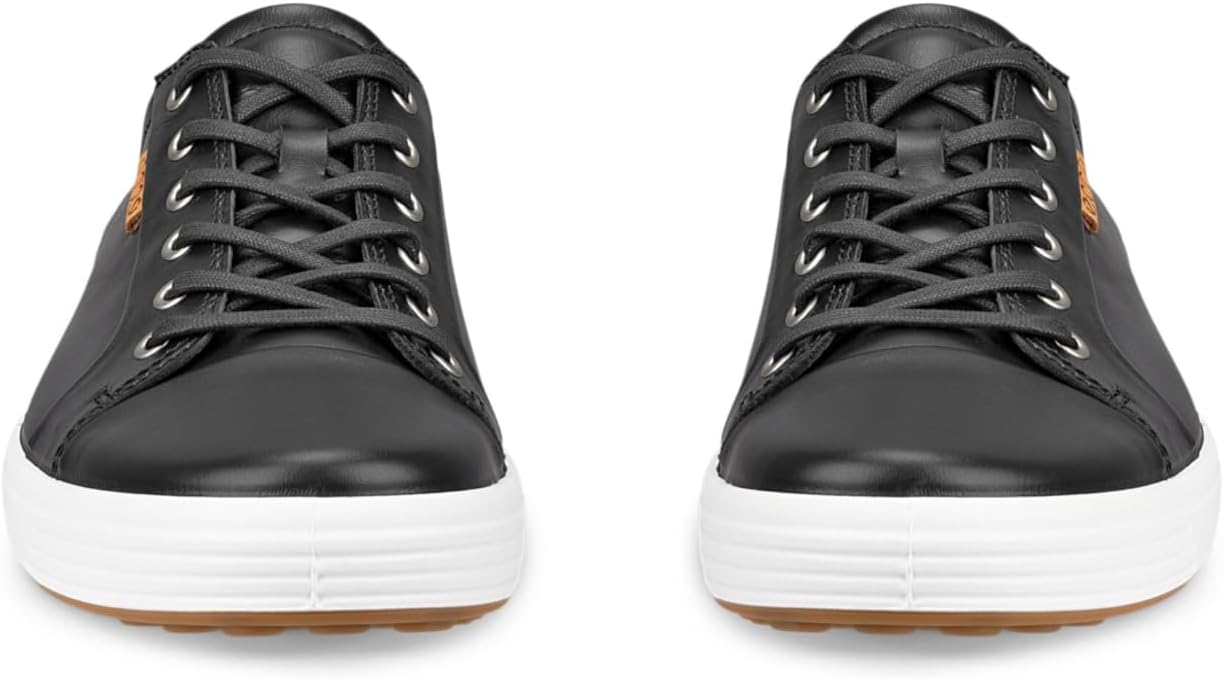 Thumbnail 1 de ECCO Soft 7 men’s leather trainers with long-lace system and FLUIDFORM comfort
