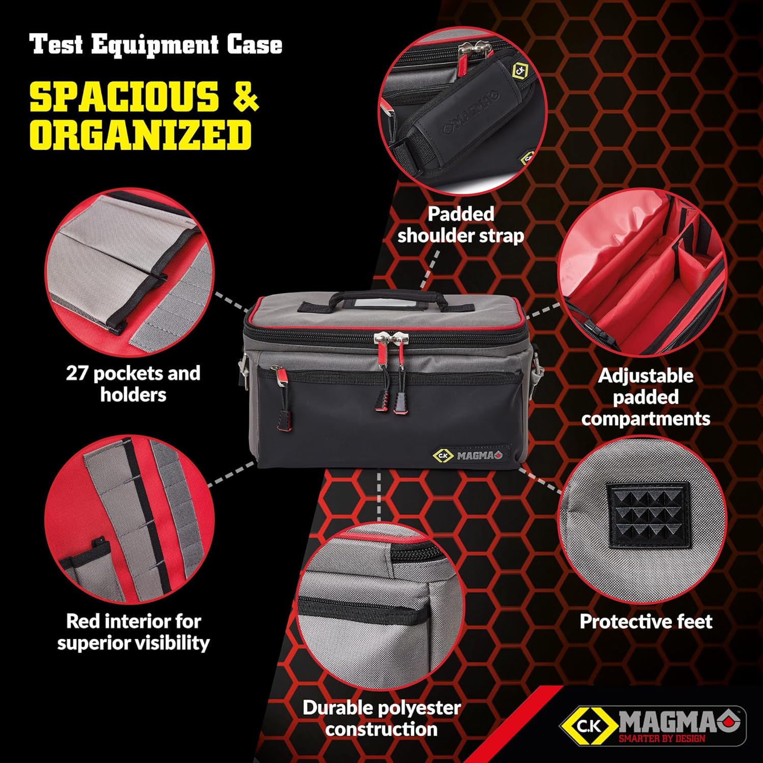 Thumbnail 4 de C.K Magma MA2638 test equipment case