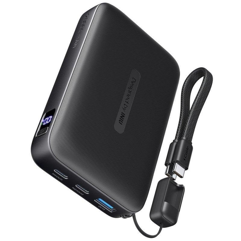 Thumbnail 2 de Powerbank INIU Pocket Neo 20000 mAh negro con display LED y carga rápida de 22,5 W
