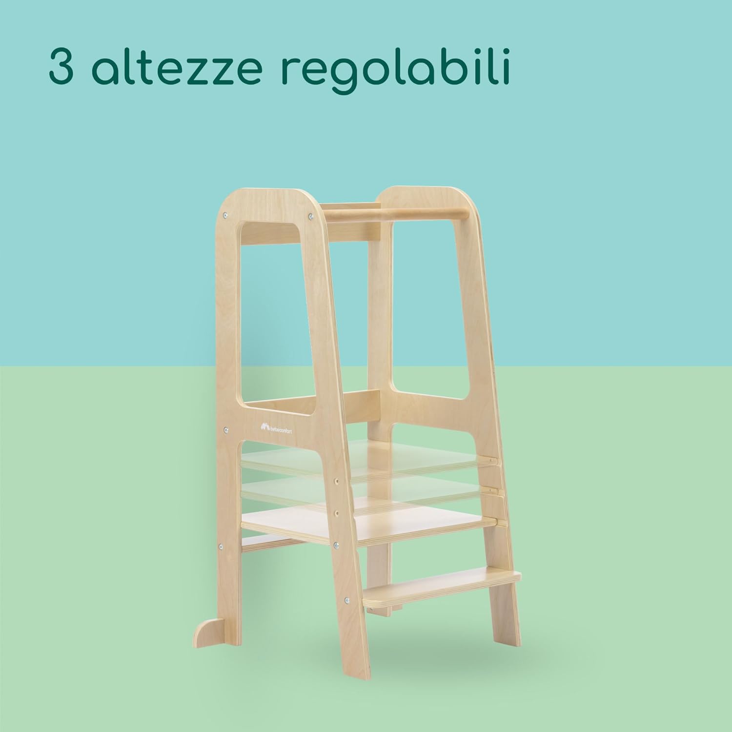 Detalle de Bebeconfort Hoya Torre montessoriana 3 altezze 🪜