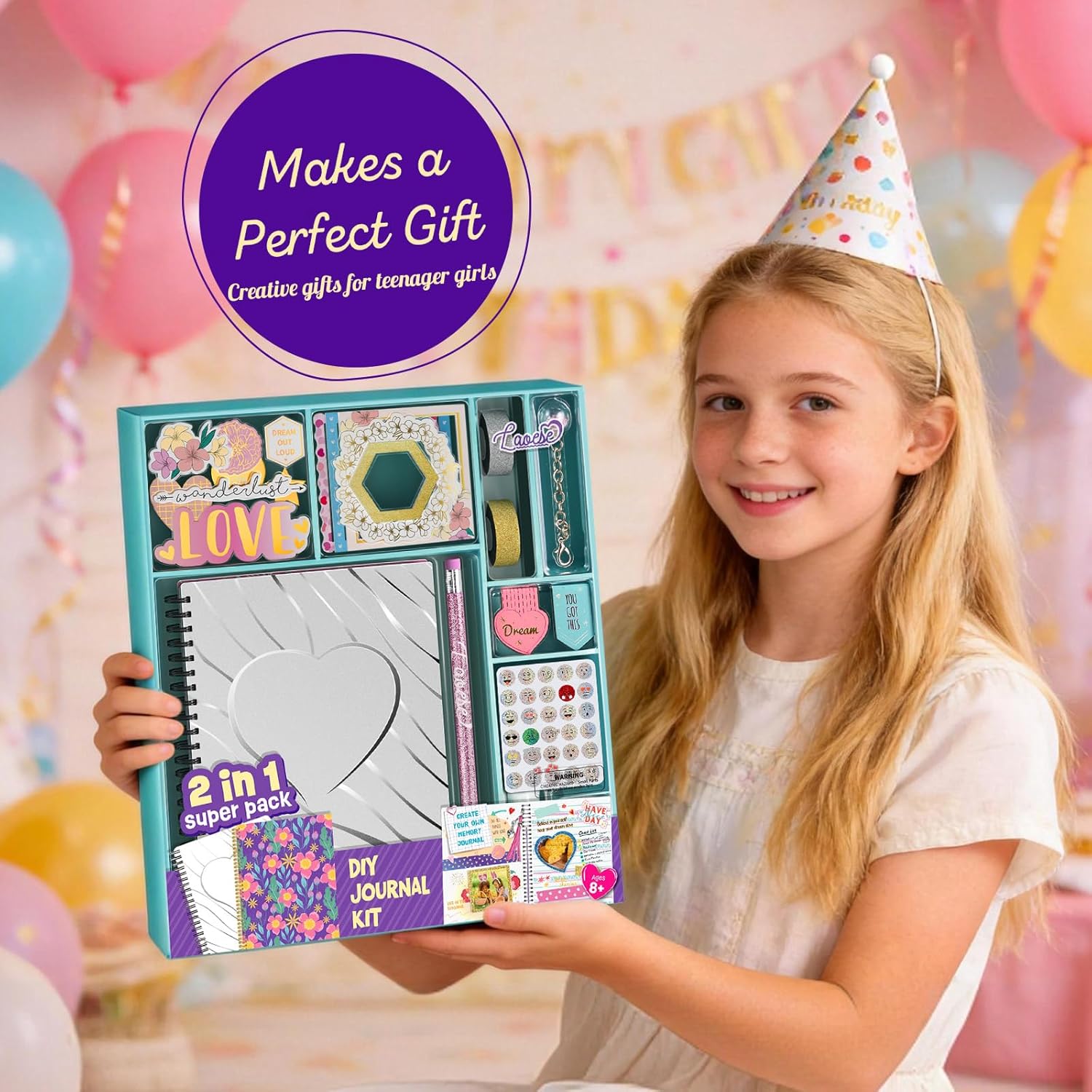 Thumbnail 2 de DIY Journal Kit 2-Pack 150-piece set