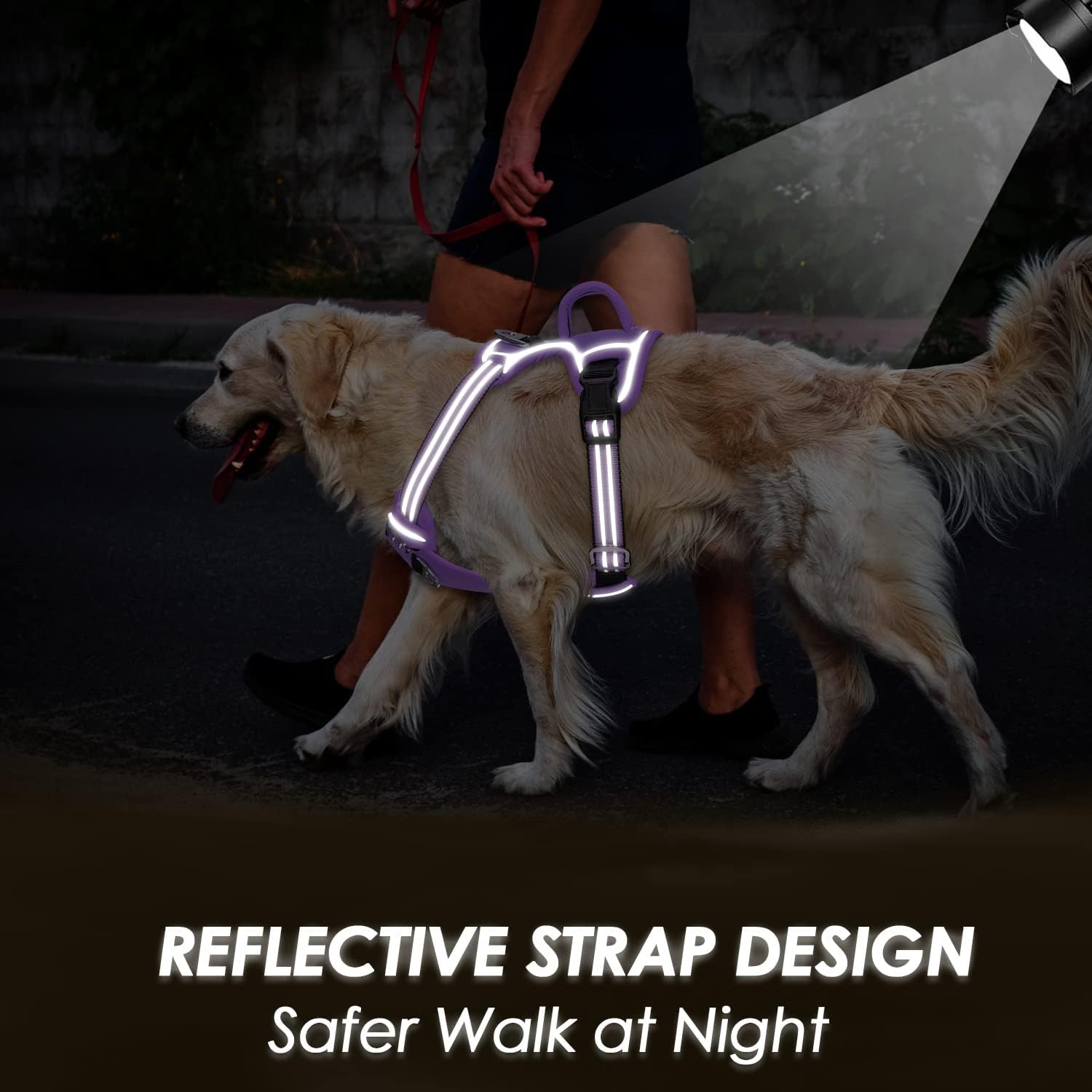 Thumbnail 4 de Eyein Dog Harness Large Dog — Anti-Pull, Adjustable Heavy Duty Vest (L)