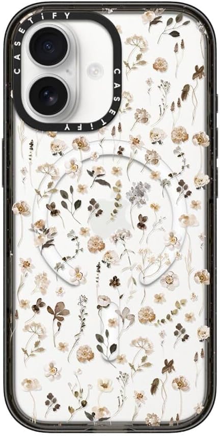 Detalle de CASETiFY Impact iPhone 17 Case — Slim, MagSafe-Compatible, 8.2 ft Drop Protection (4x MIL-STD-810G) in Wildflower Friday