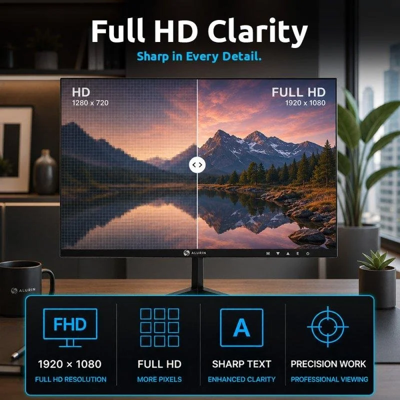 Thumbnail 1 de Monitor Alurin CoreVision 120IPSLite 22" FullHD 120Hz IPS HDR10 Adaptive Sync 2ms