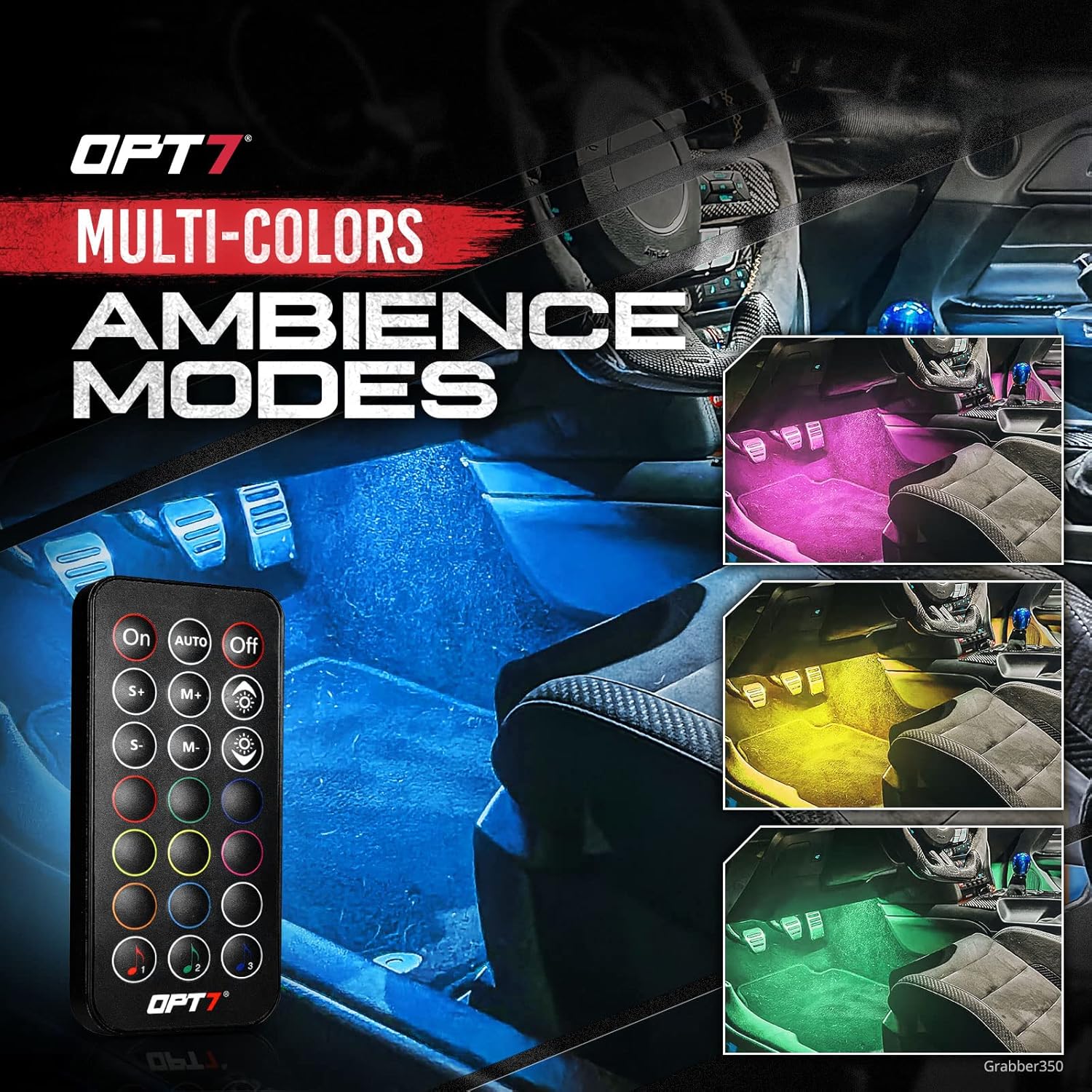 Thumbnail 2 de OPT7 Aura Interior Car Lights 4pc