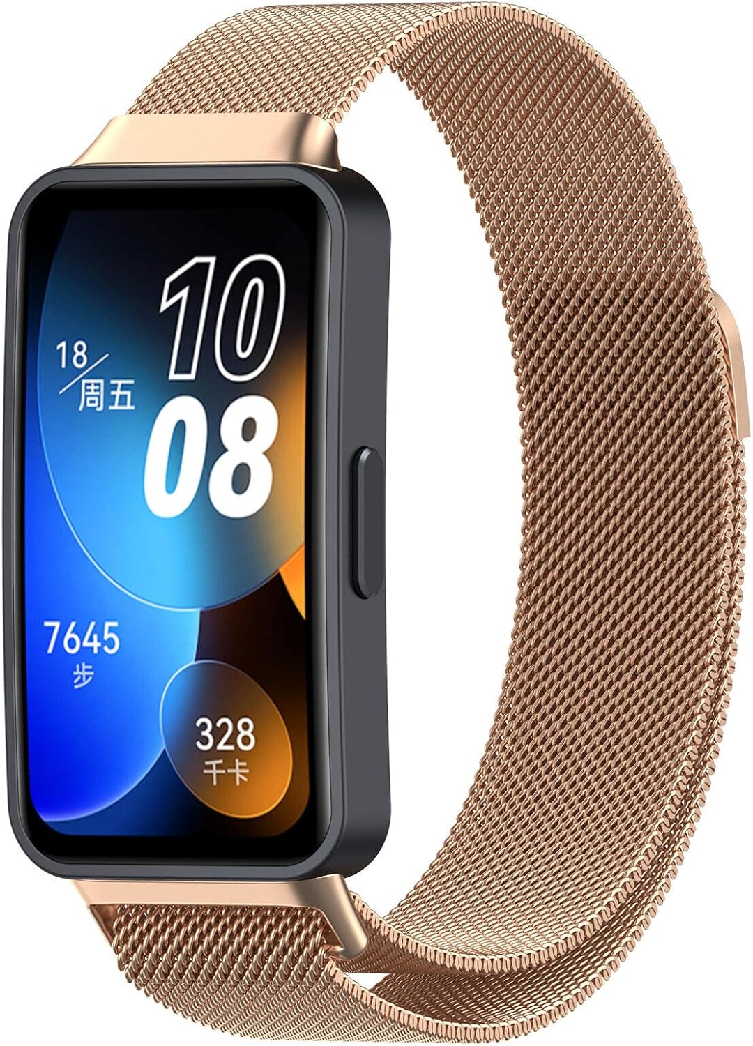 Thumbnail 6 de Panda Bobo Milanese Stainless Steel Strap for Huawei Band 8/9/10