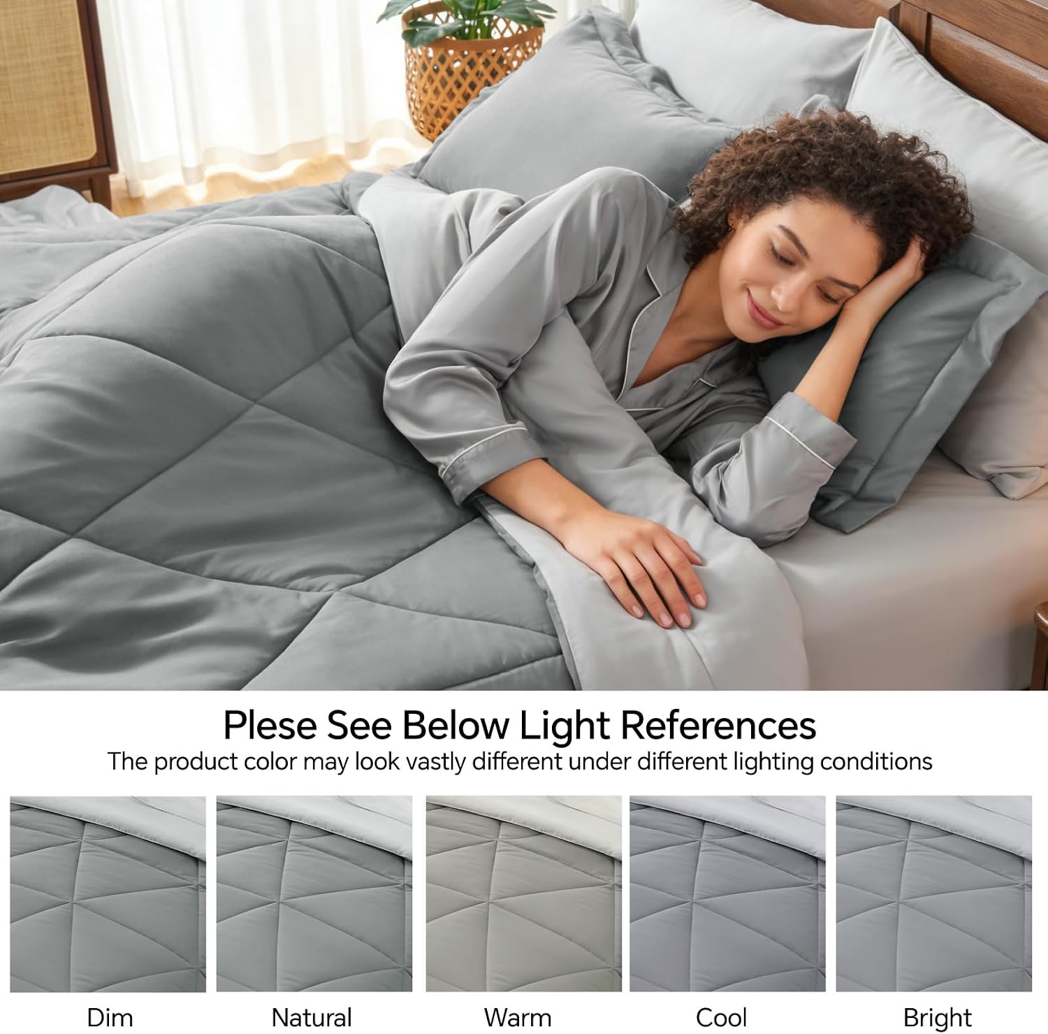 Thumbnail 5 de BEDELITE Queen Comforter Set Bed in a Bag