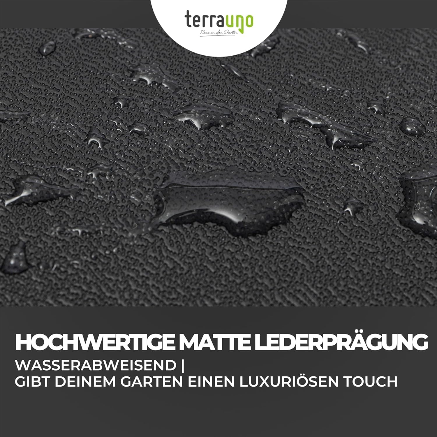 Detalle 2 de TerraUno Sichtschutzstreifen Doppelstabmatten 252x19 cm