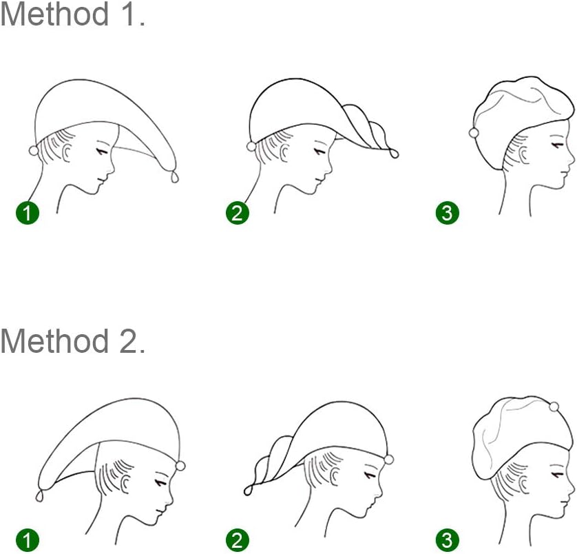 Thumbnail 4 de ACWOO Haarturban Mikrofaser 3er Set