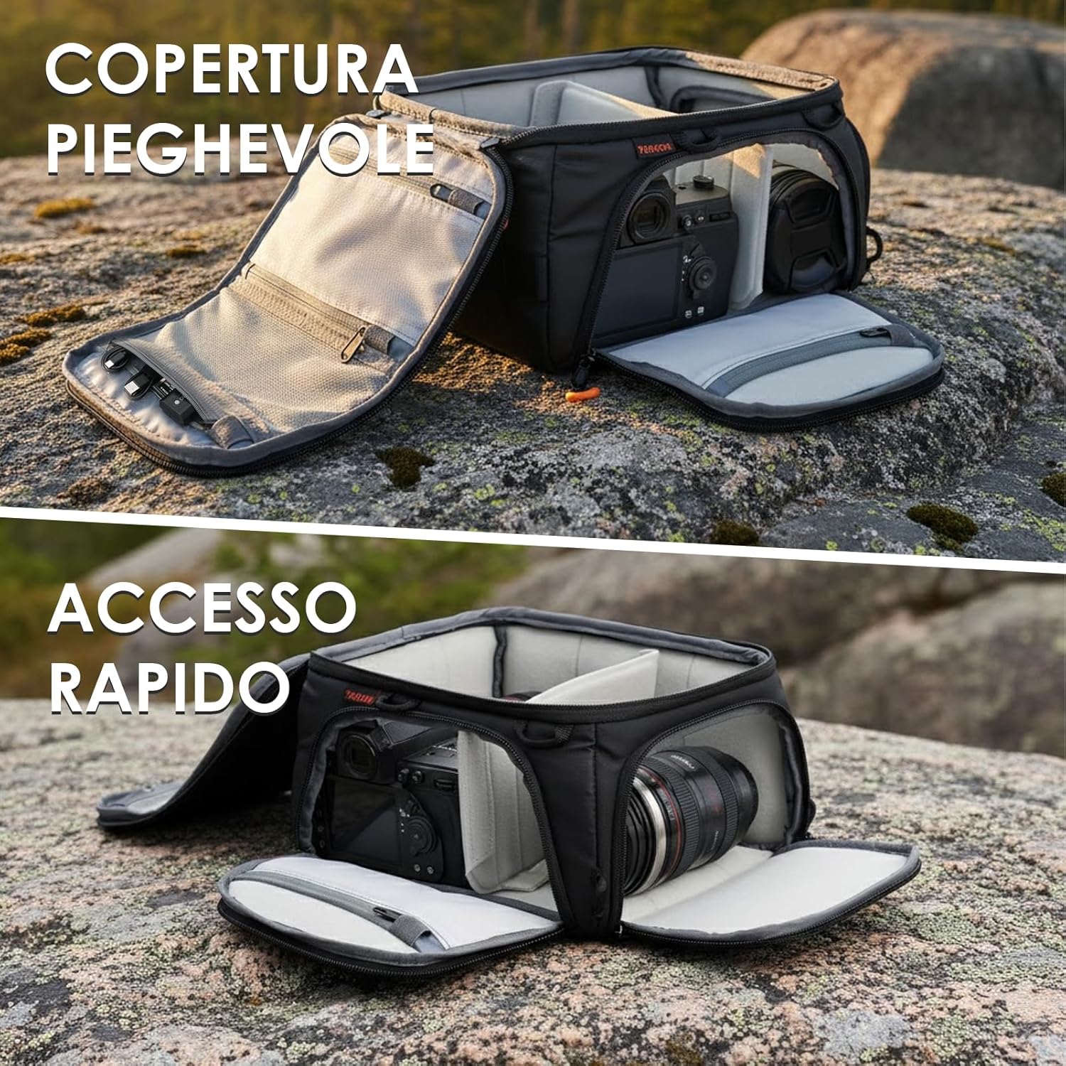 Thumbnail 3 de TARION Inserto Fotografico Borsa Fotografica con 5 divisori