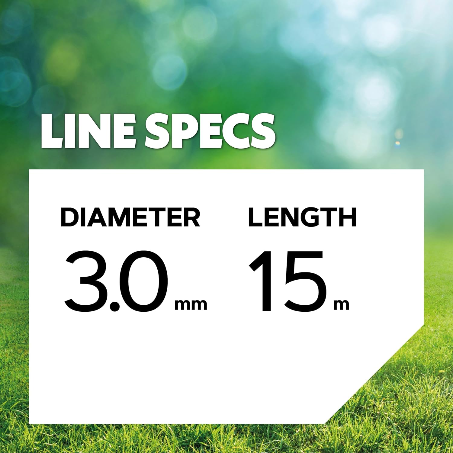 Detalle de Oregon Star Shaped 3mm Strimmer Line with Aluminium Particles, 15 m (110986E)