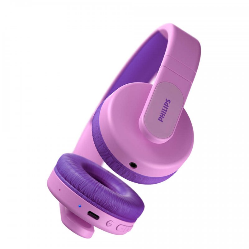 Detalle 2 de Philips TAK4206PK/00 Auriculares Bluetooth infantiles rosa