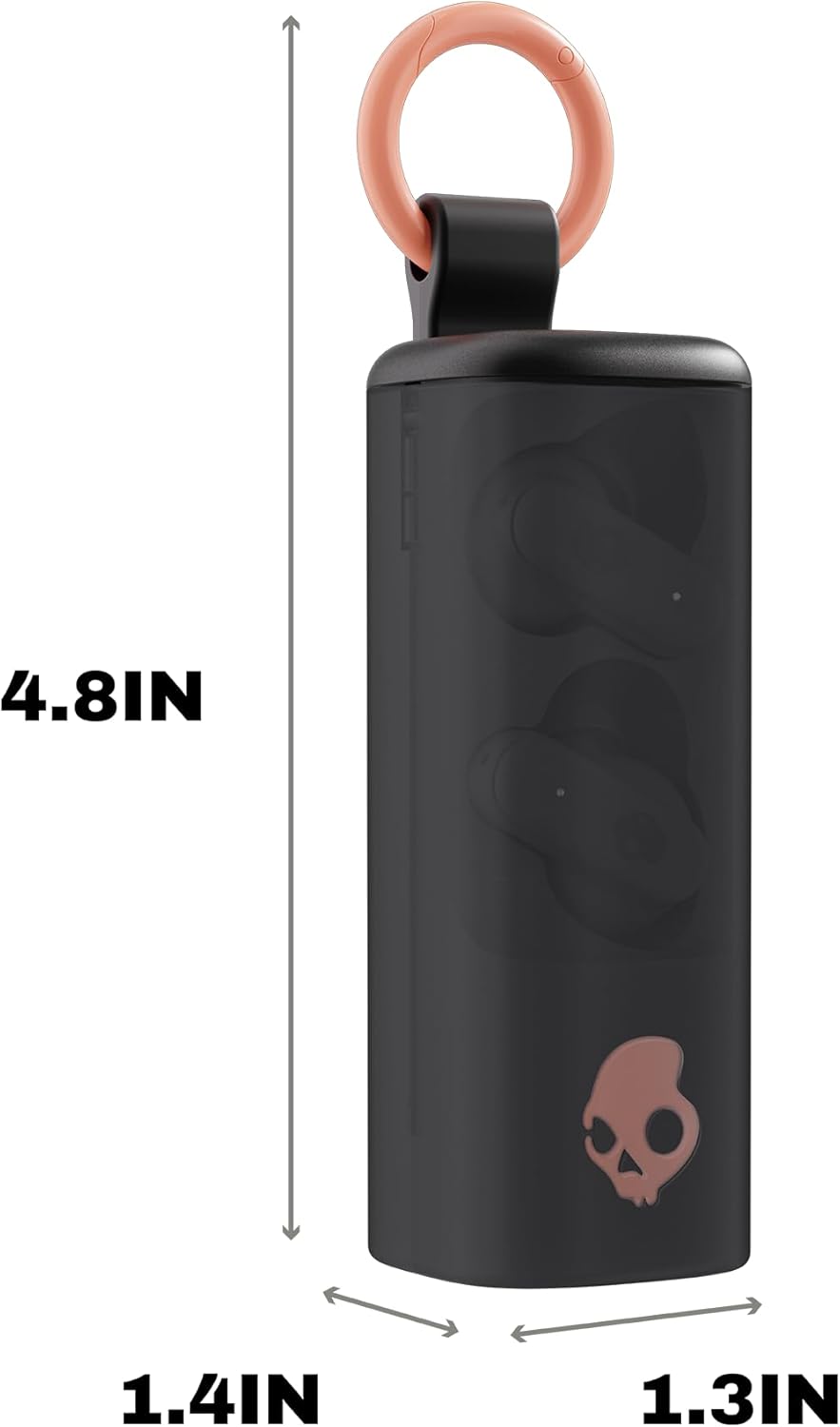 Detalle 2 de Skullcandy Dime Evo Wireless Earbuds (Bluetooth) with Up to 36 Hours Battery, IPX4, and App Controls