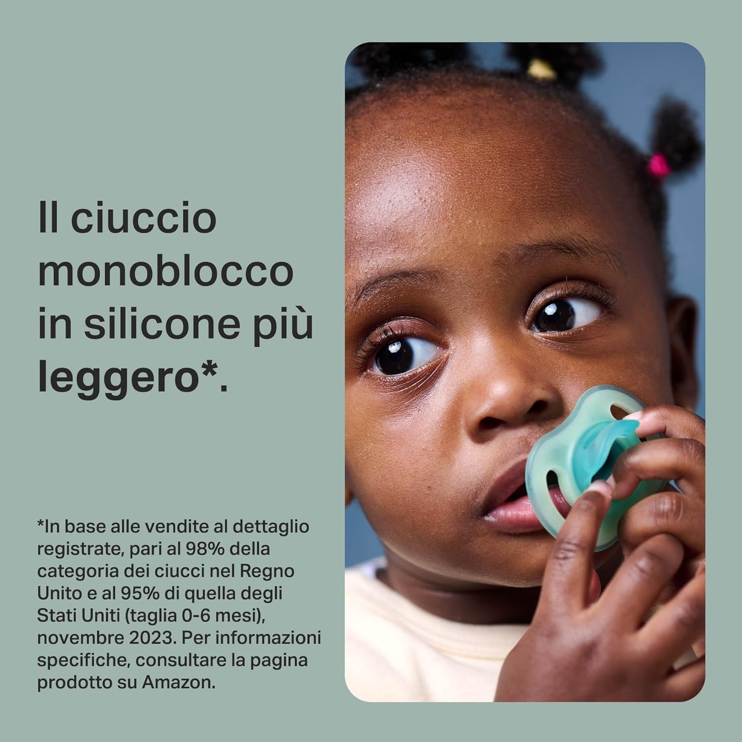 Thumbnail 3 de Tommee Tippee Ciuccio Ultra-light Giorno e Notte 6-18 Mesi – confezione da 4, con 2 succhietti luminescenti