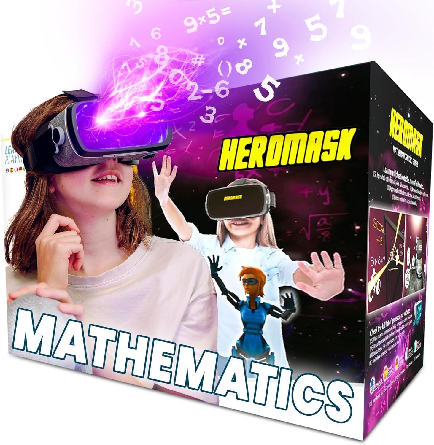 Detalle de Heromask VR HeroMask gafas educativas 5‑12 años