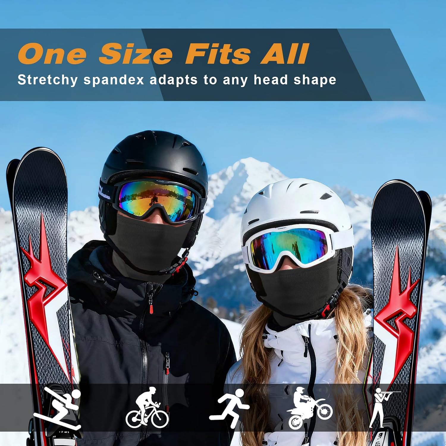 Thumbnail 5 de HEGGCOOE Ski Mask Balaclava 60 cm
