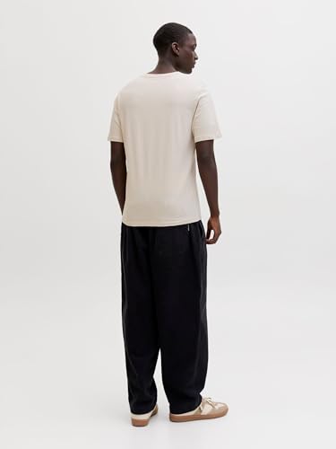Thumbnail 4 de JACK & JONES JJethan Tee SS – Lot de 3 T-Shirts à col rond, Vert Olive, Regular Fit, Hommes