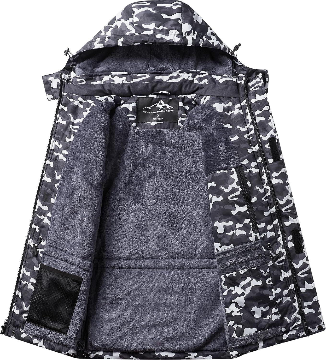 Thumbnail 6 de Tansozer Men's Waterproof Winter Jacket 1 Hood