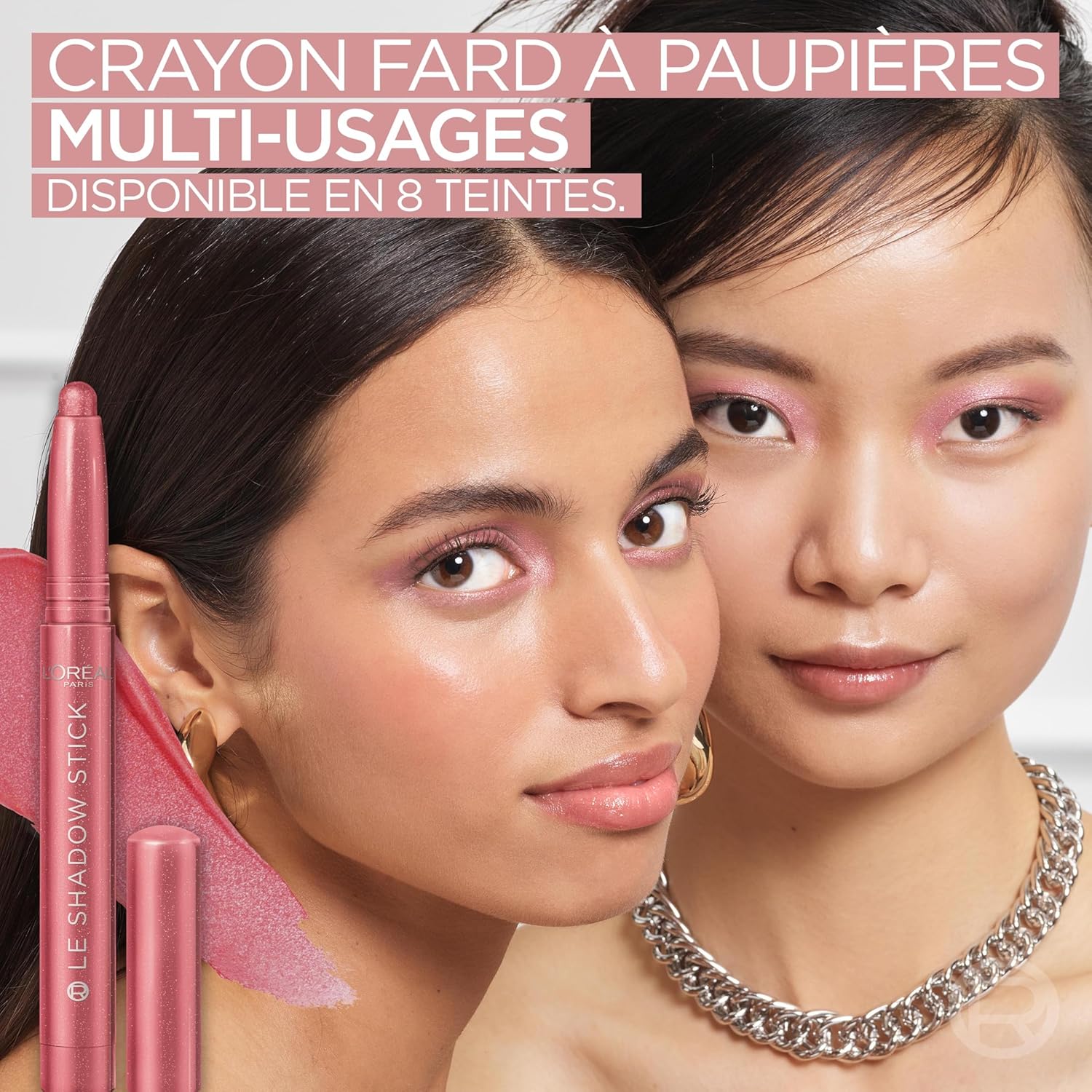 Thumbnail 2 de L'Oréal Paris Paradise Shadow Stick 118 Cloudy Rose — Crayon fard à paupières multi-usages