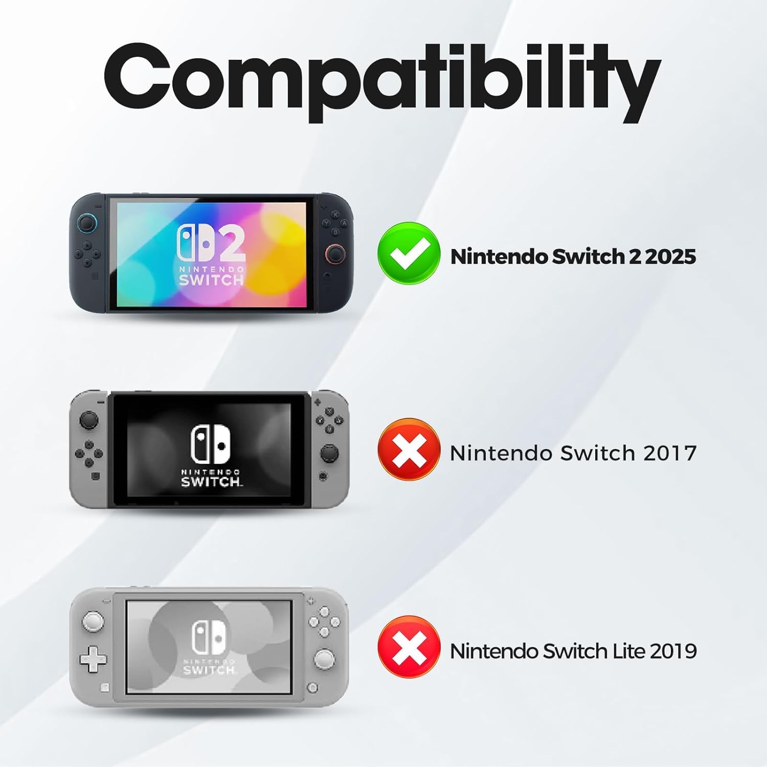 Detalle de ProCase Schutzhülle für Nintendo Switch 2 (2025) – kratzfest, stoßfest mit ergonomischem Griff (lila durchscheinend)