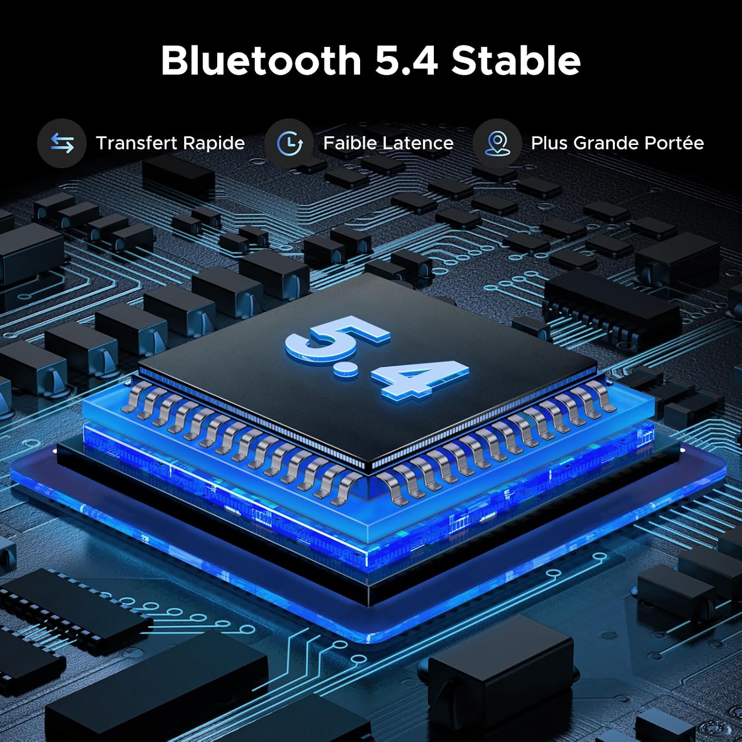 Detalle 2 de UGREEN Émetteur Jack Bluetooth 5.4 300mAh