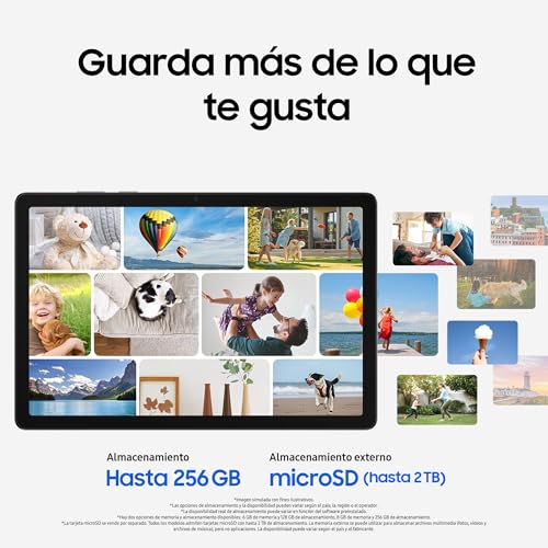Detalle de Samsung Galaxy Tab A11+ 128GB: tableta 11 pulgadas con IA, 90 Hz y sonido Dolby