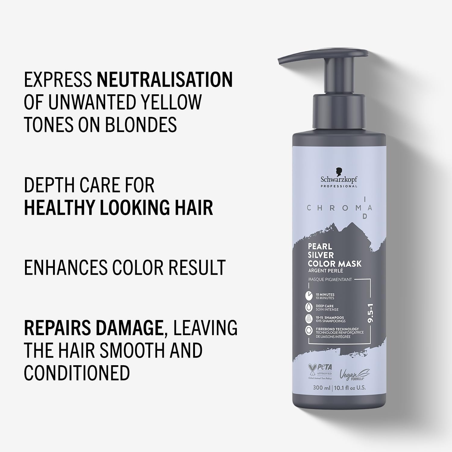 Thumbnail 2 de Schwarzkopf Professional CHROMA ID Bonding Color Mask – a practical choice for brassy neutralisation