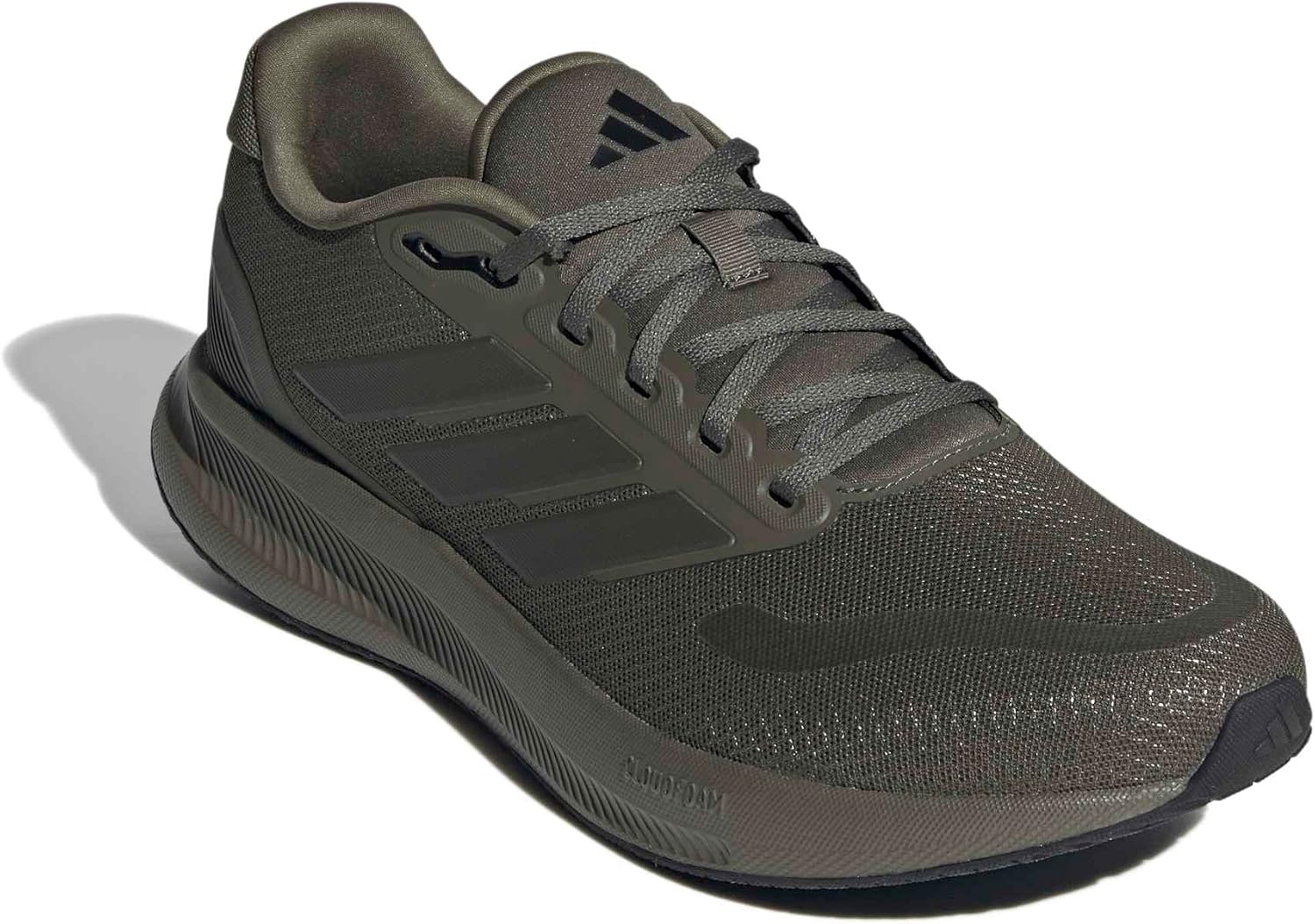 Thumbnail 2 de adidas Men's Runfalcon 5 Running Shoes – Olive Strata / Shadow Olive / Core Black, UK 10.5