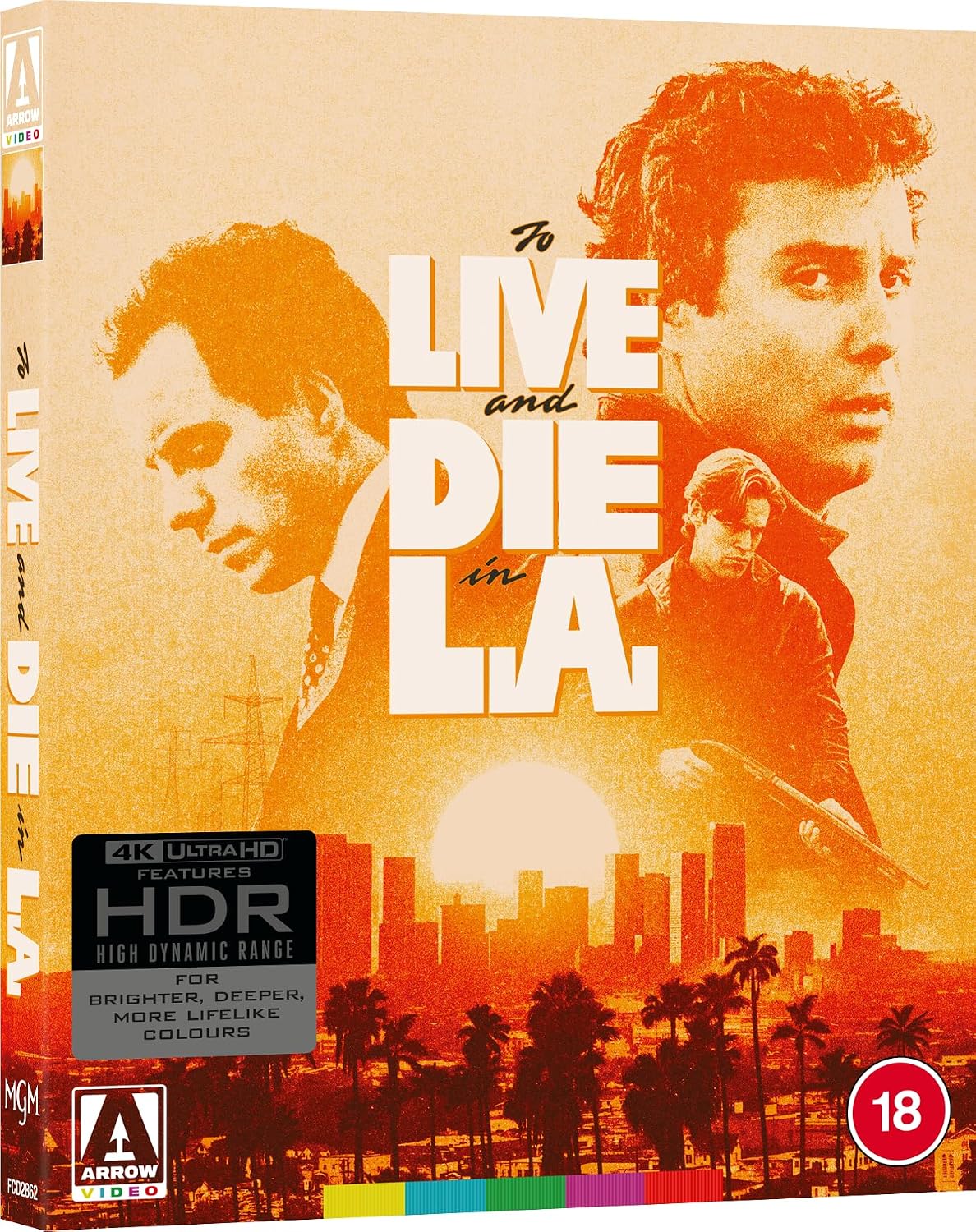 Detalle 2 de Arrow Video To Live and Die in L.A. Limited Edition 4K UHD Blu-ray, Region Free