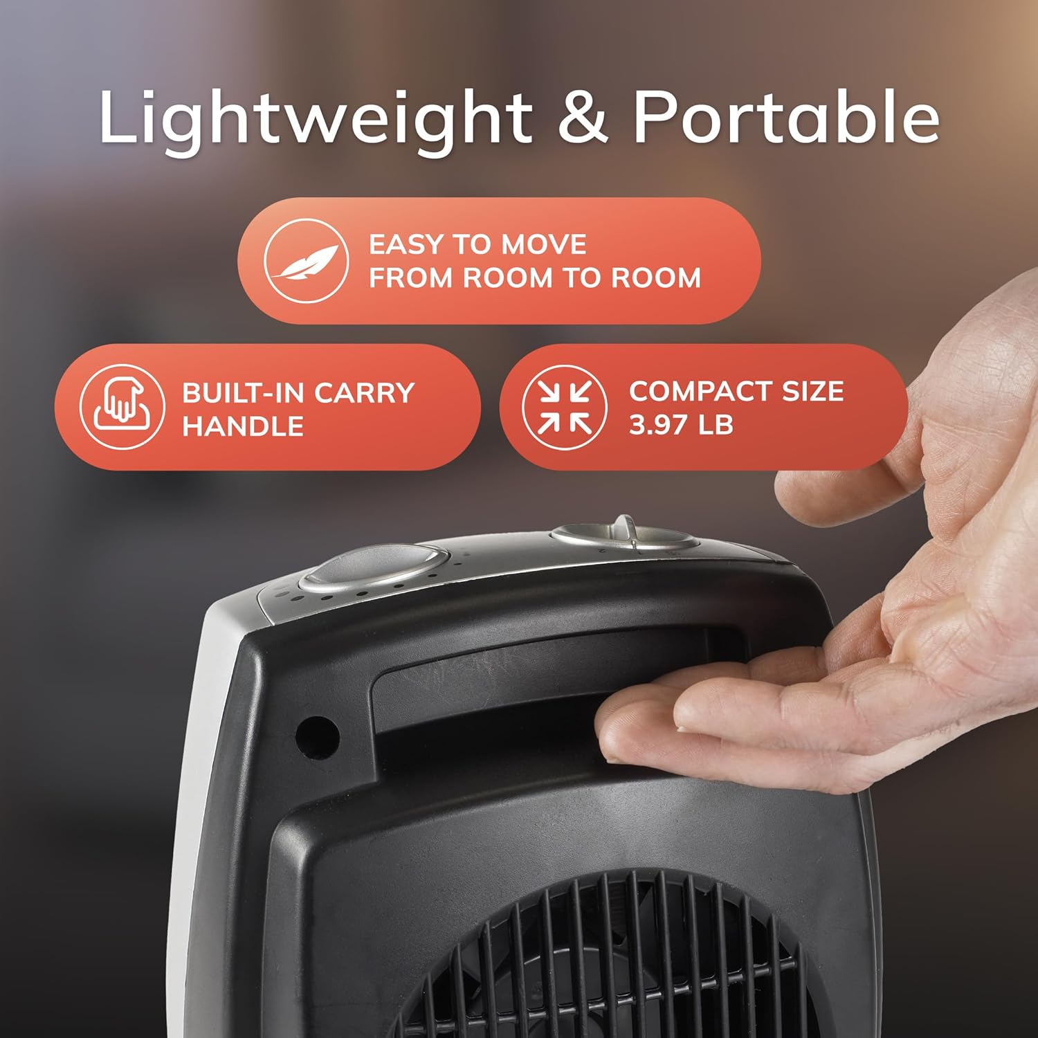 Thumbnail 4 de Lasko 754200 Ceramic Heater with Thermostat